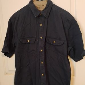 Faded Glory Dark Blue Lightweight Shirt Jacket